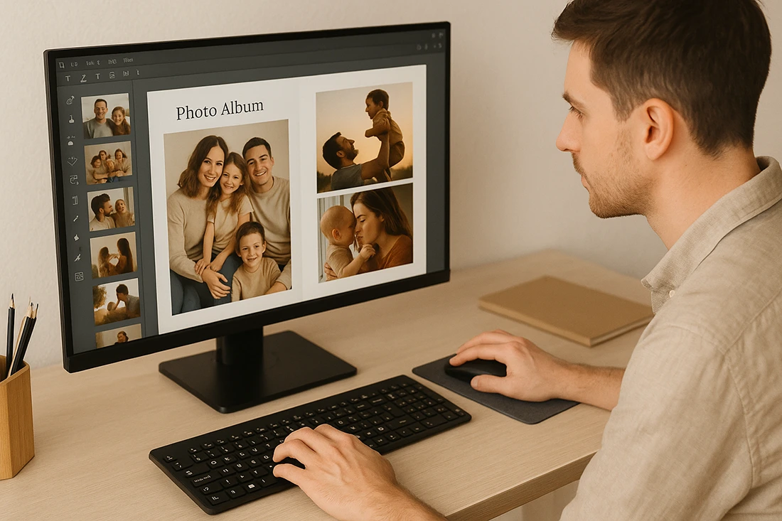 Cómo hacer un álbum de fotos personalizado