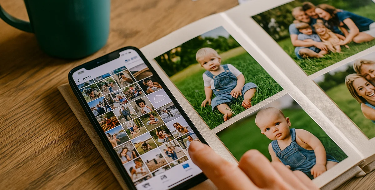 Organizar fotos digitales para crear album de fotos