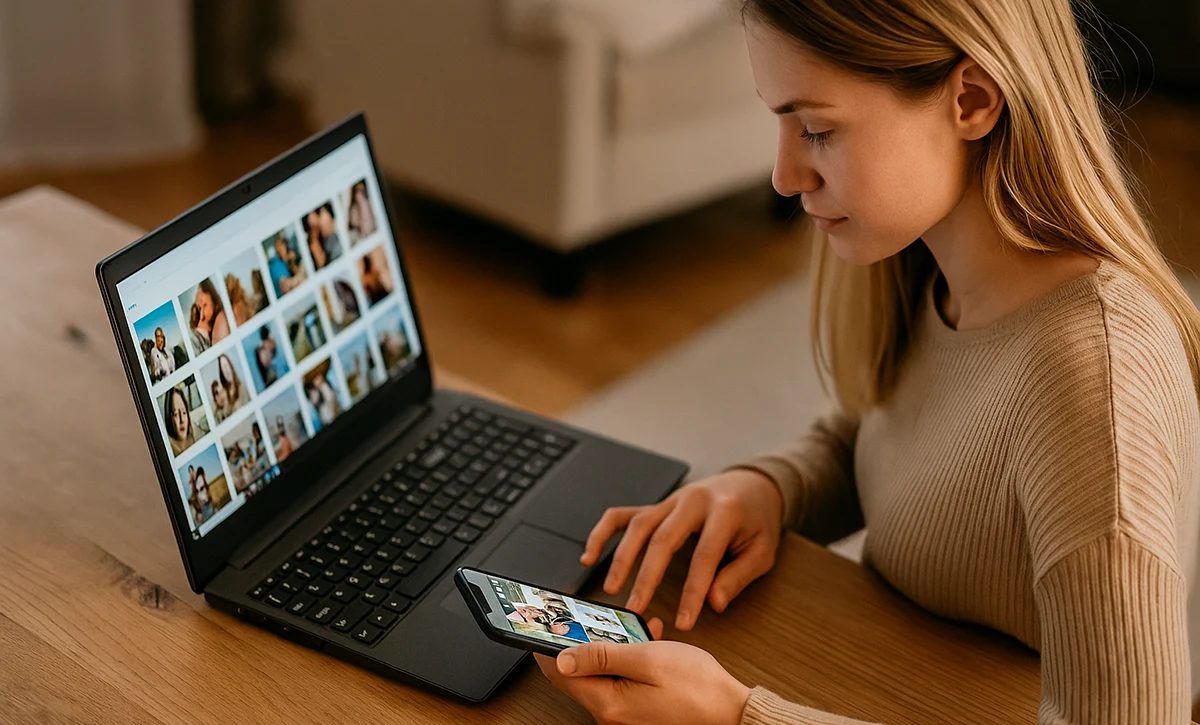 Organizar fotos digitales para crear album de fotos personalizado