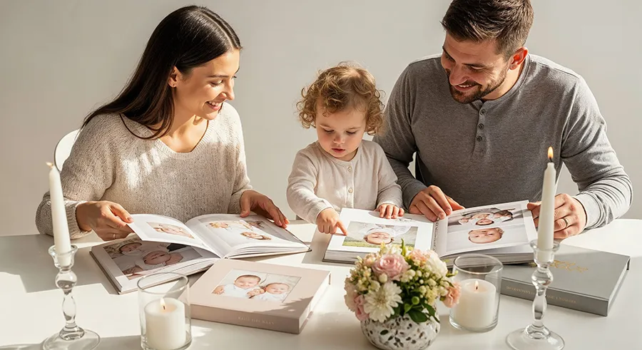 Albums de fotos personalizados en Madrid más allá del móvil