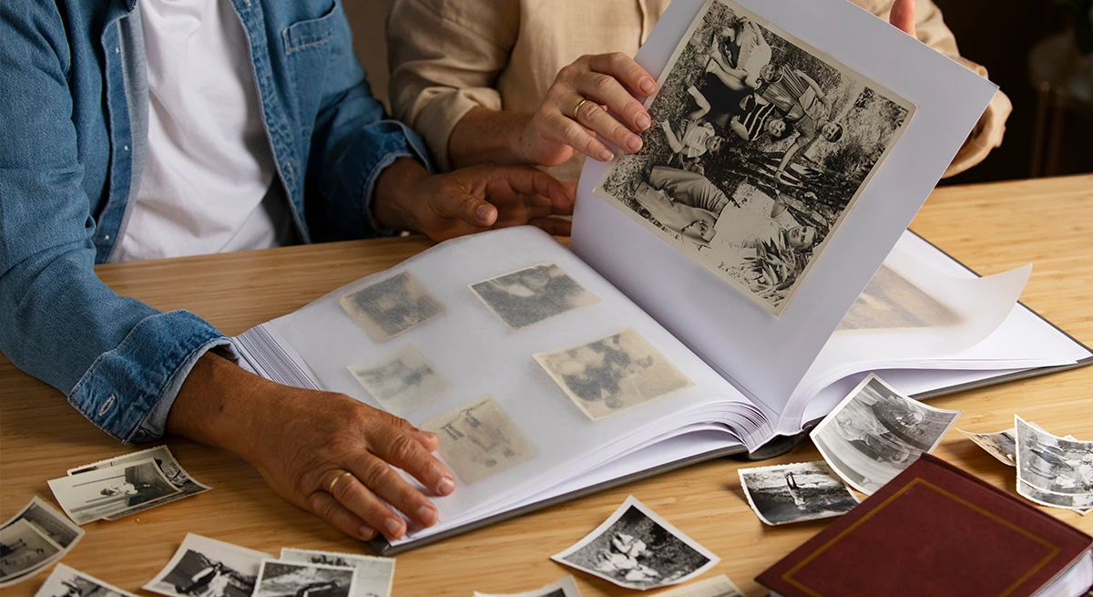 Cómo convertir tus fotos familiares en albums