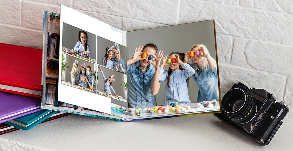 Convierte fotos familiares en albums de lujo