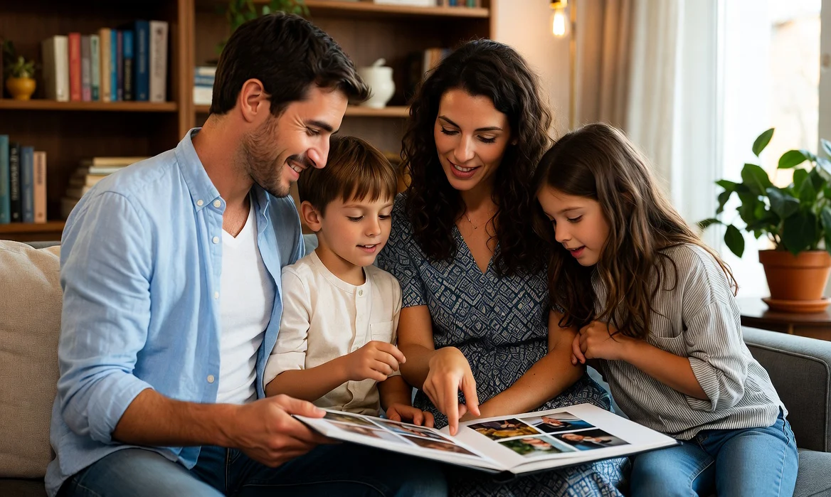 Album de fotos tradicional