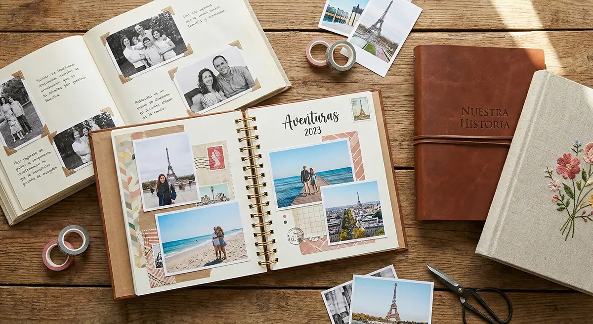 Album de fotos tradicional