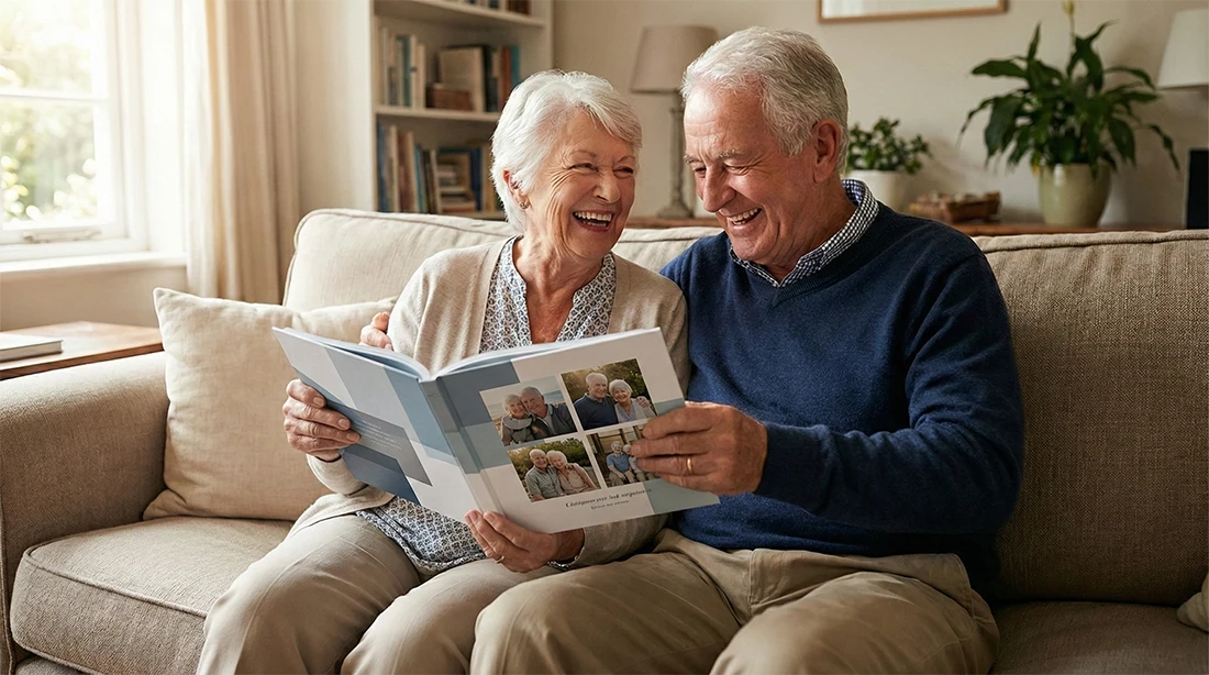 Albums de fotos para Bodas de Oro abuelos