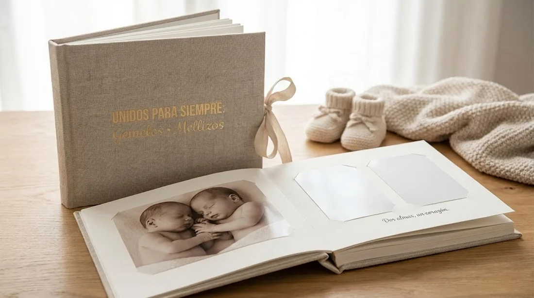 Álbum de Fotos Padres de Gemelos y Mellizos
