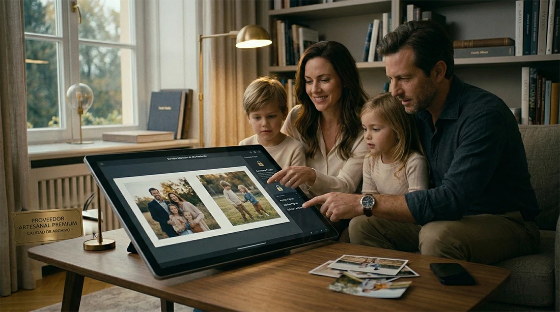 Albumes de fotos personalizados para familias