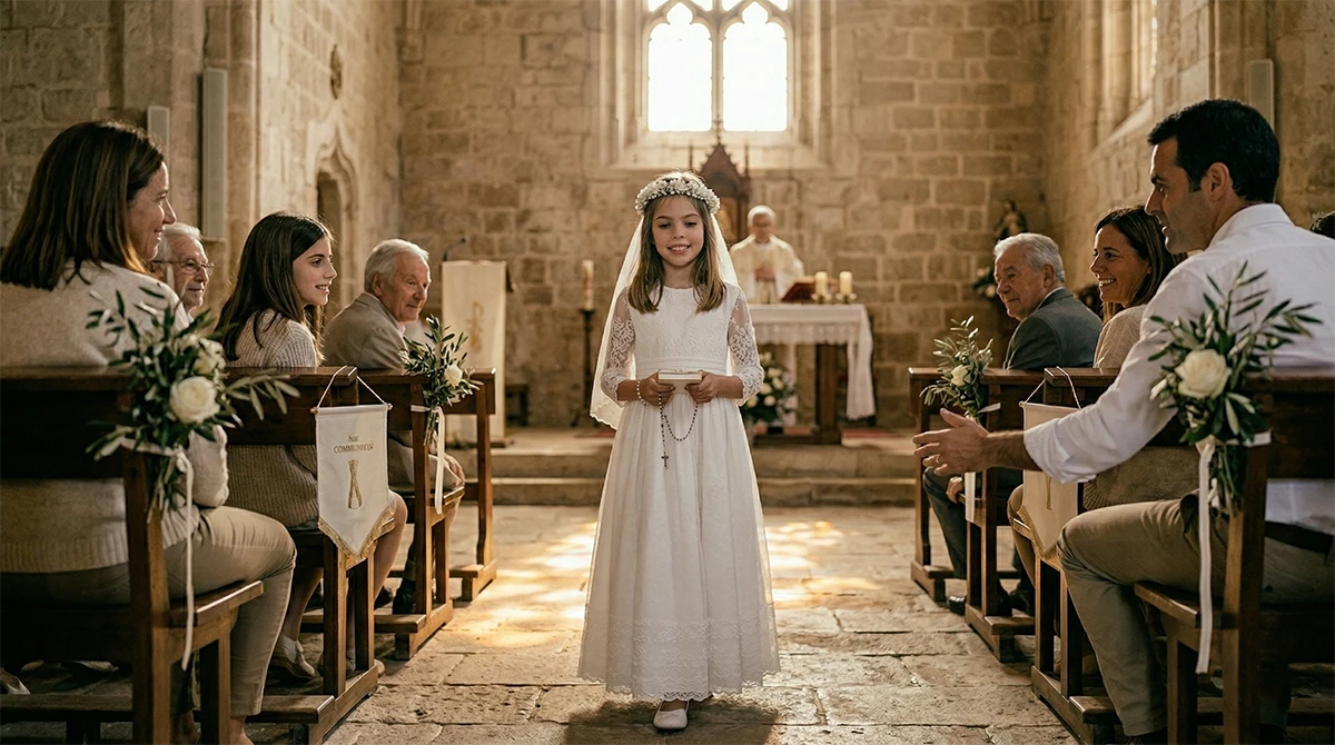 Álbum de fotos primera comunión