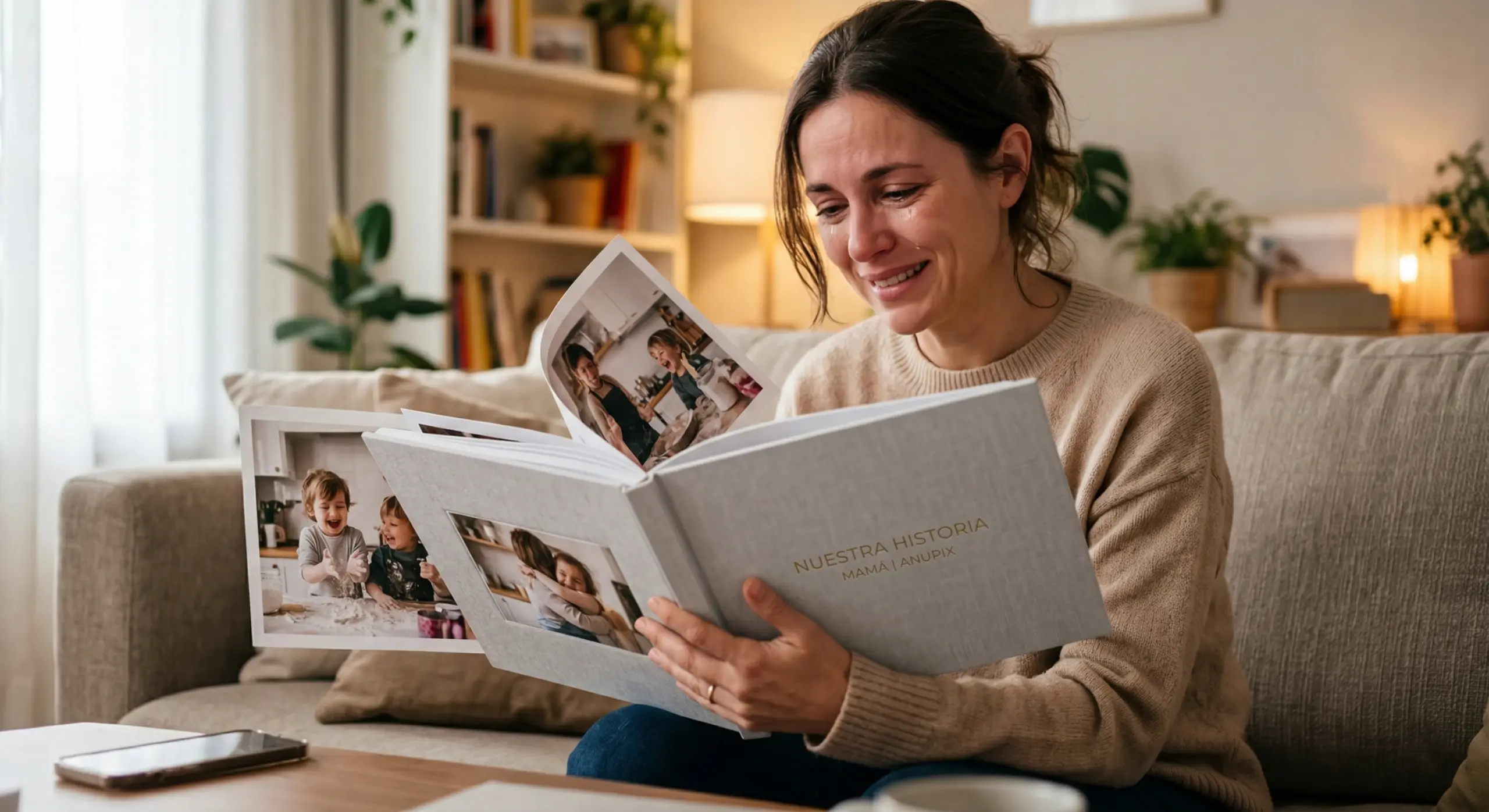Regala un álbum de fotos para el Día de la Madre
