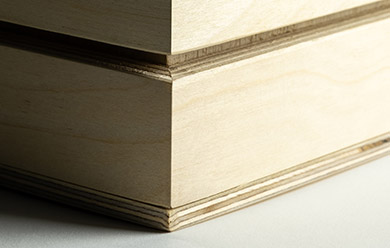 Aro de madera natural